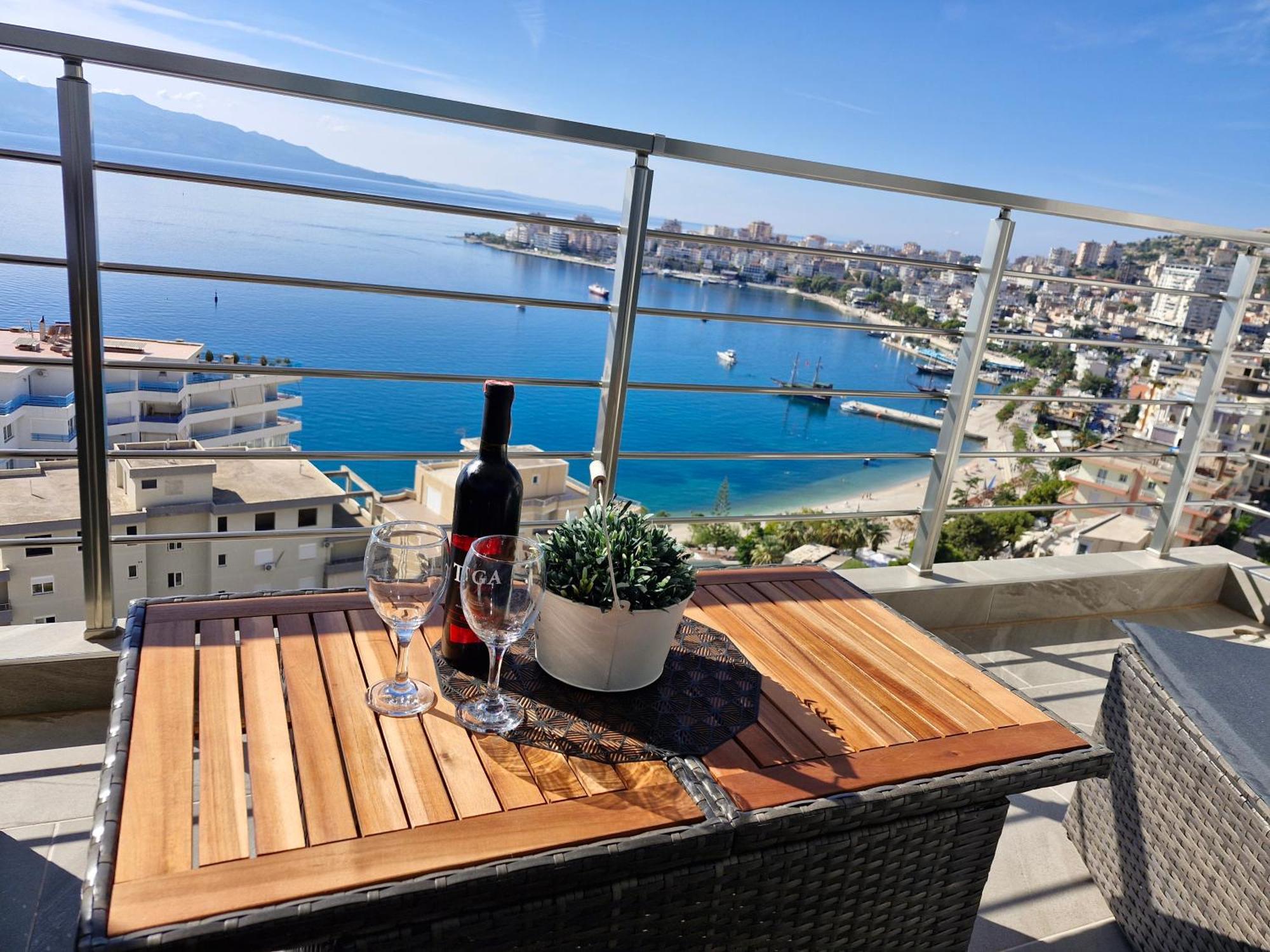 Stella Apartment Sarandë Eksteriør bilde